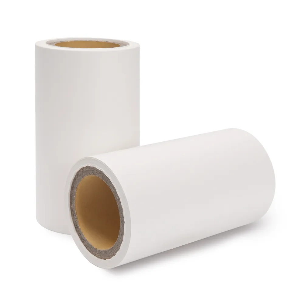 2.white siliconized glassine release paper